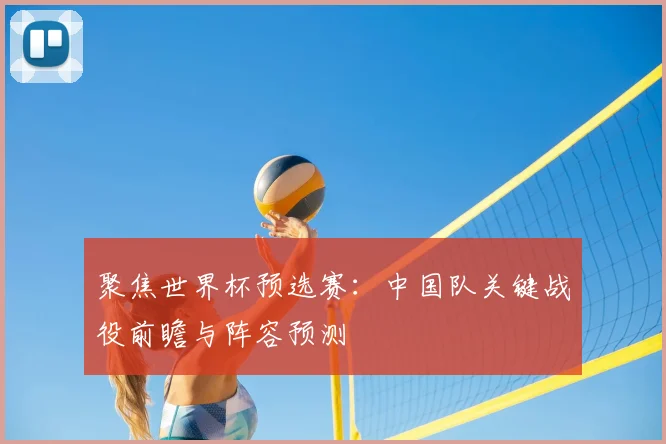 聚焦世界杯预选赛：中国队关键战役前瞻与阵容预测